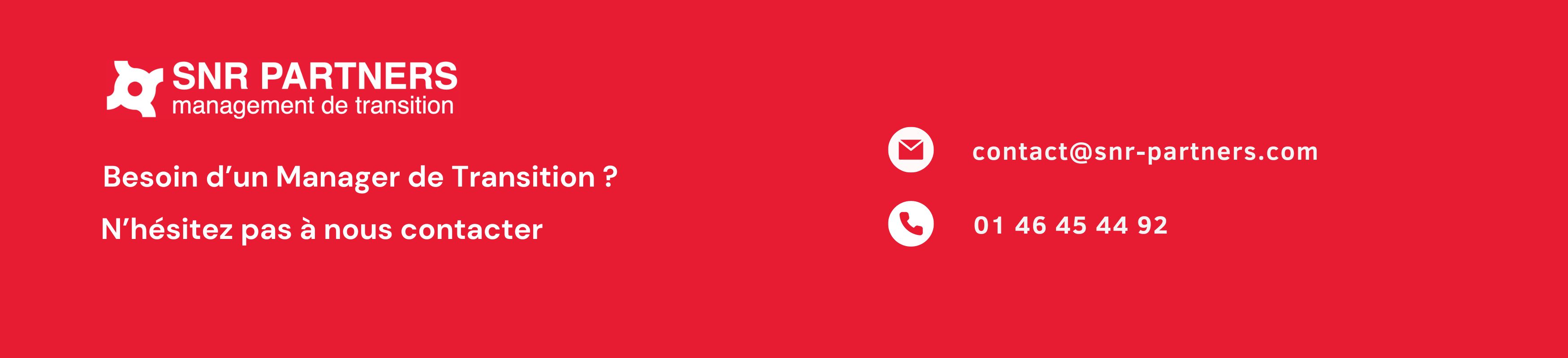 Recherche manager de transition
